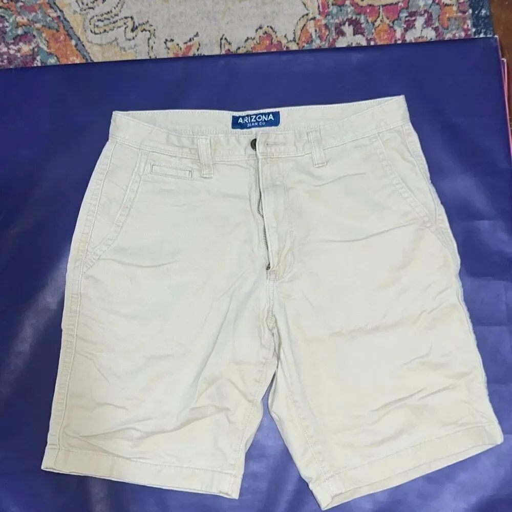 Arizona Jean Co Flex Classic Khaki Shorts